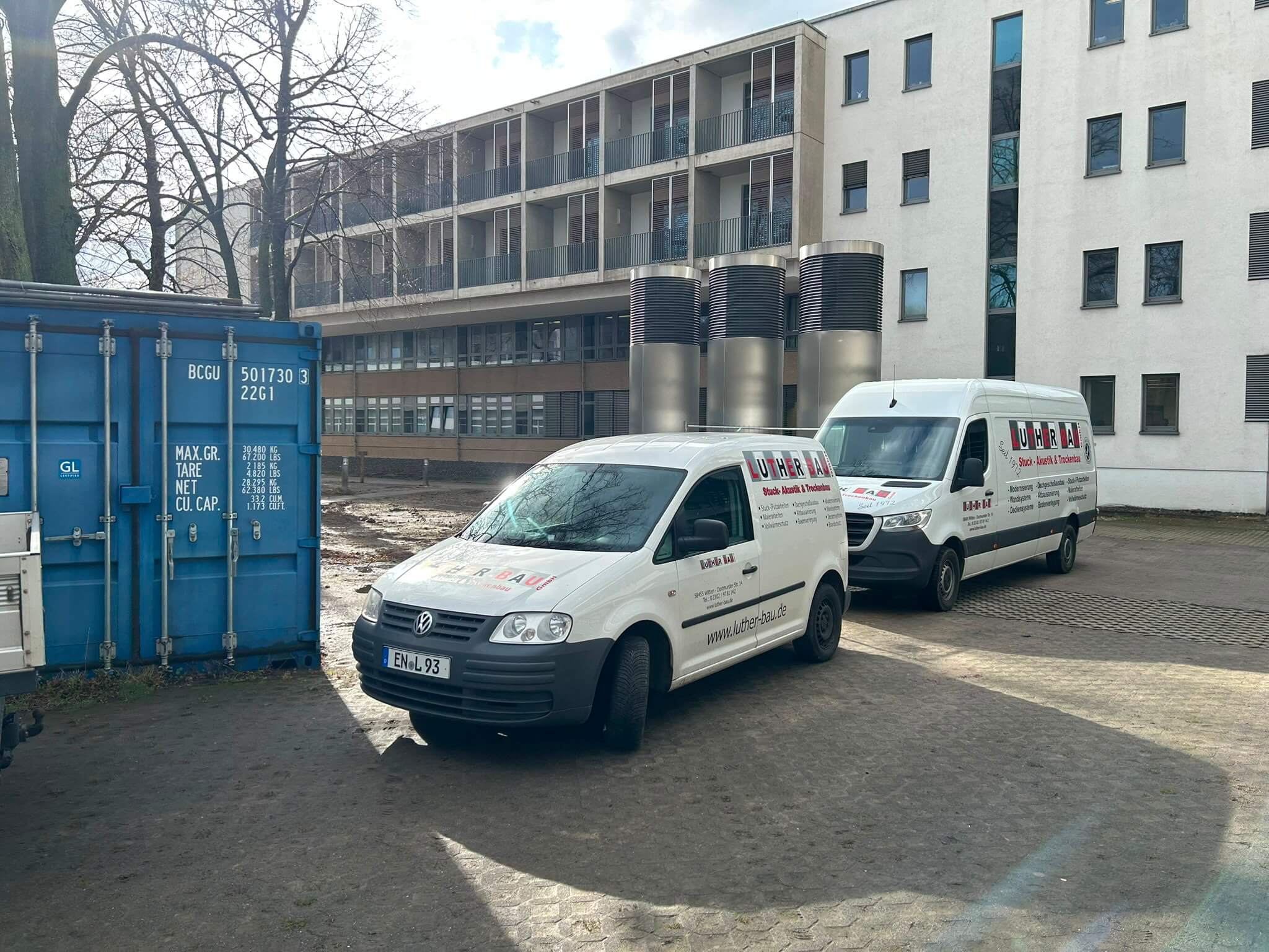 Fahrzeugflotte der Luther-Bau GmbH
